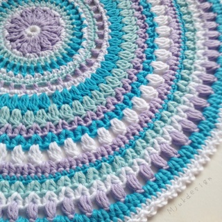 Crochet-Mandala-Rug-Free-Pattern
