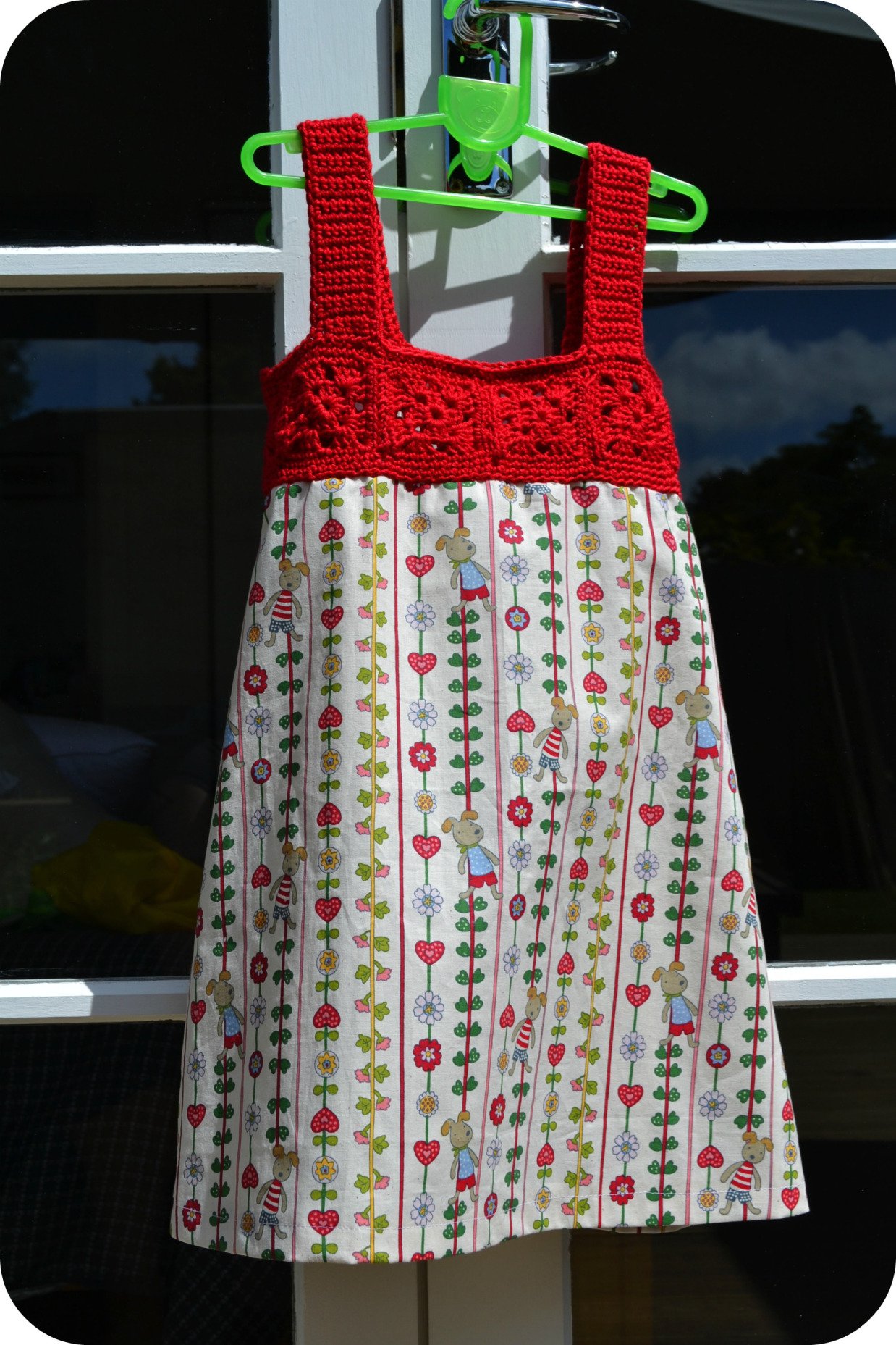 crochet top dress with free pattern